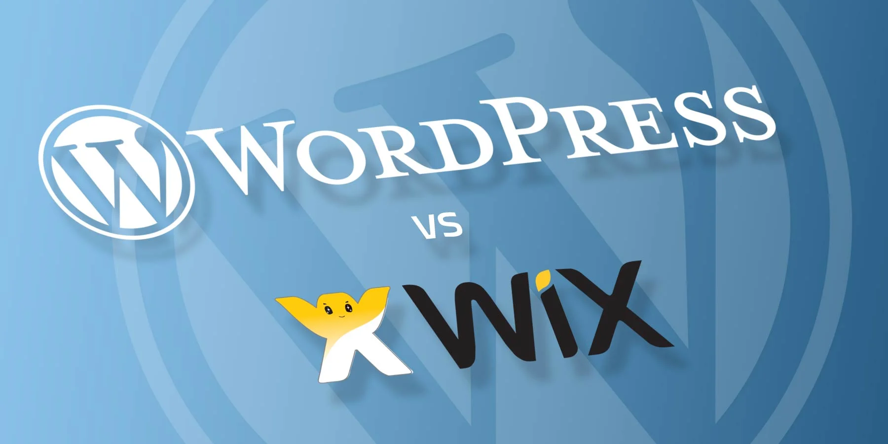 WordPress vs Wix Vergleich