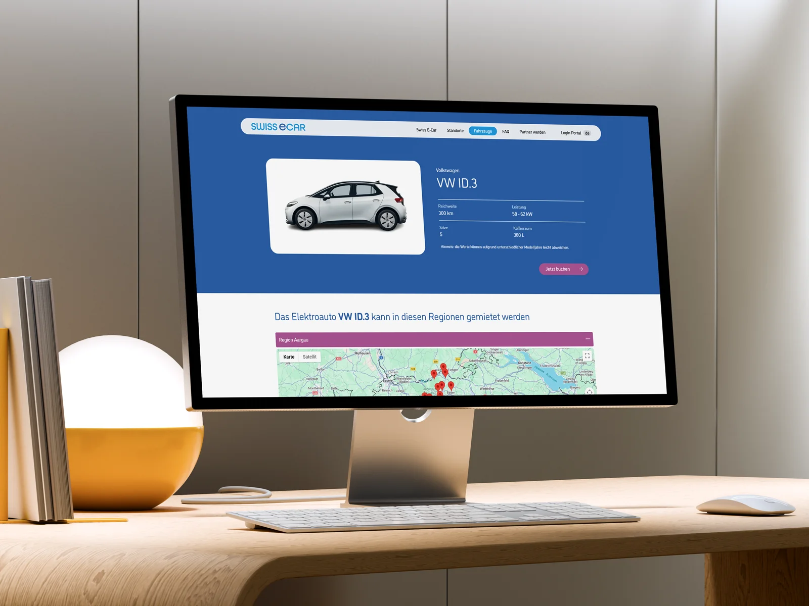 WordPress Theme, SEO - Swiss E-Car